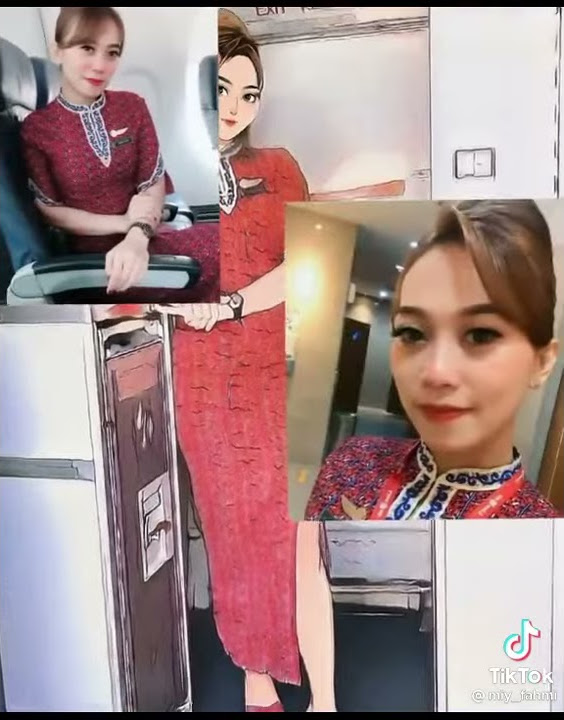 Baju baju pramugari chek