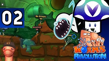 [Vinesauce] Vinny, Criken, & Jerma - Worms: Revolution (part 2)