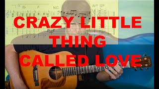 CRAZY LITTLE THING CALLED LOVE (Queen)  Guitar Tutorial