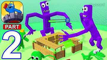 Rainbow.io - Outdo Craft Tower - Gameplay Walkthrough Part 2 Tutorial Rainbow Friends Tower Defense