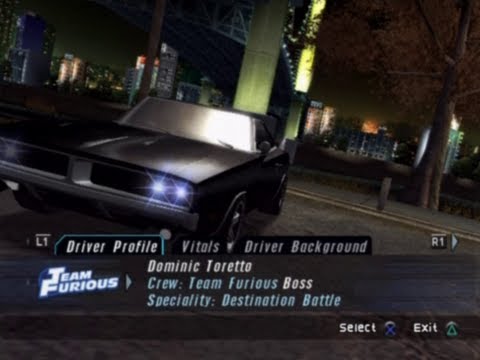 The Fast & The Furious: Tokyo Drift PS2 - vs. Domi...