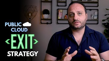 How To Design A Public Cloud Exit Strategy?