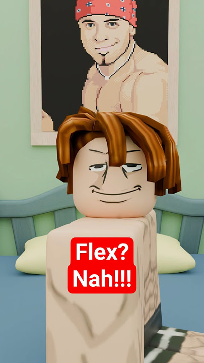 Flex? Nah… Bed Time 😂 #roblox #bloxfromohio #animation #memes #gym #shorts