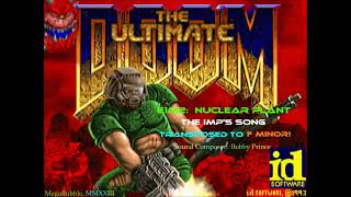 Ultimate Doom (PC) - Transposed Music - (Imps Song) in F Minor - E1M2: Nuclear Plant