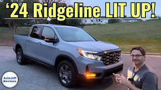 2024 Honda Ridgeline at Night: Inside & Out Lit Up! by AutoJeff Reviews 3,143 views 2 weeks ago 8 minutes, 26 seconds