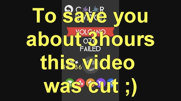 Color switch | VOLCANO | levels 71-75 | gameplay