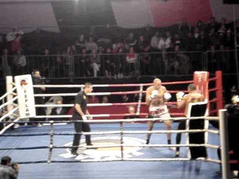 VI DESAFIO DE MUAY THAI - 2º Round  - Saulo Clay(Thai Brasil) x Thiago Beowulf( Combat Sport )