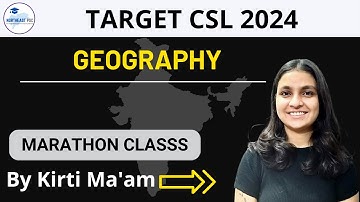 GEOGRAPHY MARATHON CLASS I APSSB CSL 2024 I APSSB EXAMS