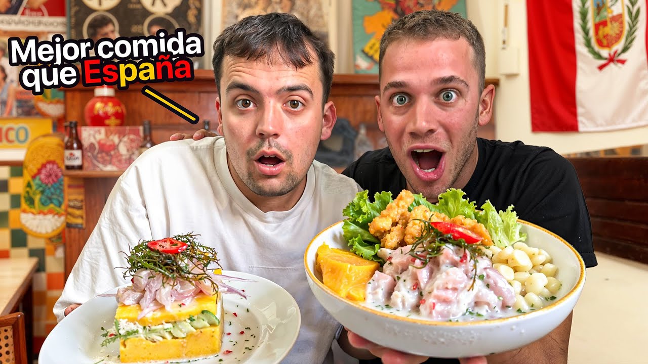 PROBÉ la COMIDA PERUANA ¿Es Tan Buena Cómo DIcen? ft. Mario Colominas