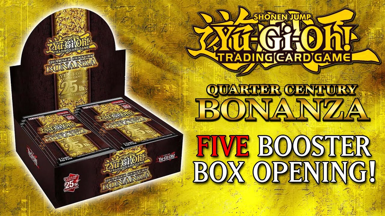 bonanza booster box card list Yu-Gi-Oh! Quarter Century Bonanza Booster Box