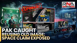 Pakistan’s Space Claim Exposed: Old Satellite Image Reused, Credibility Under Fire