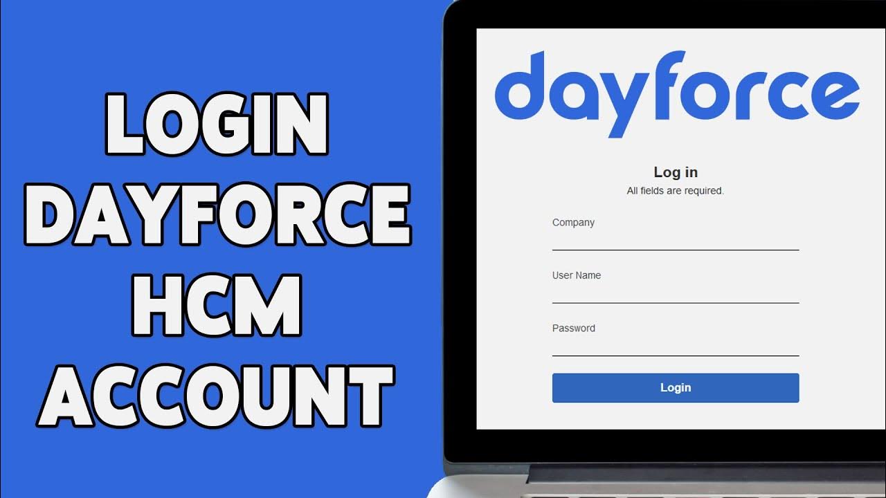 How to login dayforce hcm account 2024 dayforce hcm sign in guide