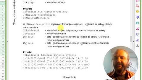 matura 2022 informatyka zadanie 6 (wstęp)