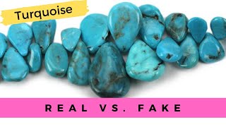 Don't Be Scammed - How to Tell Real Turquoise From Fake Stone - (stabilized vs reconstituted)