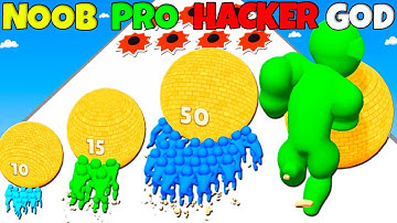NOOB vs PRO vs HACKER vs GOD - Rescue Push 3D