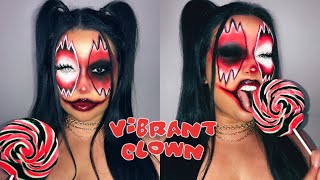 VIBRANT GLAM CLOWN MAKEUP | HALLOWEEN 2020 screenshot 4