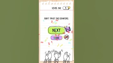 Brain Test Tricky Puzzles Level 192 - 193 Gameplay Walkthrough #STARS #shorts