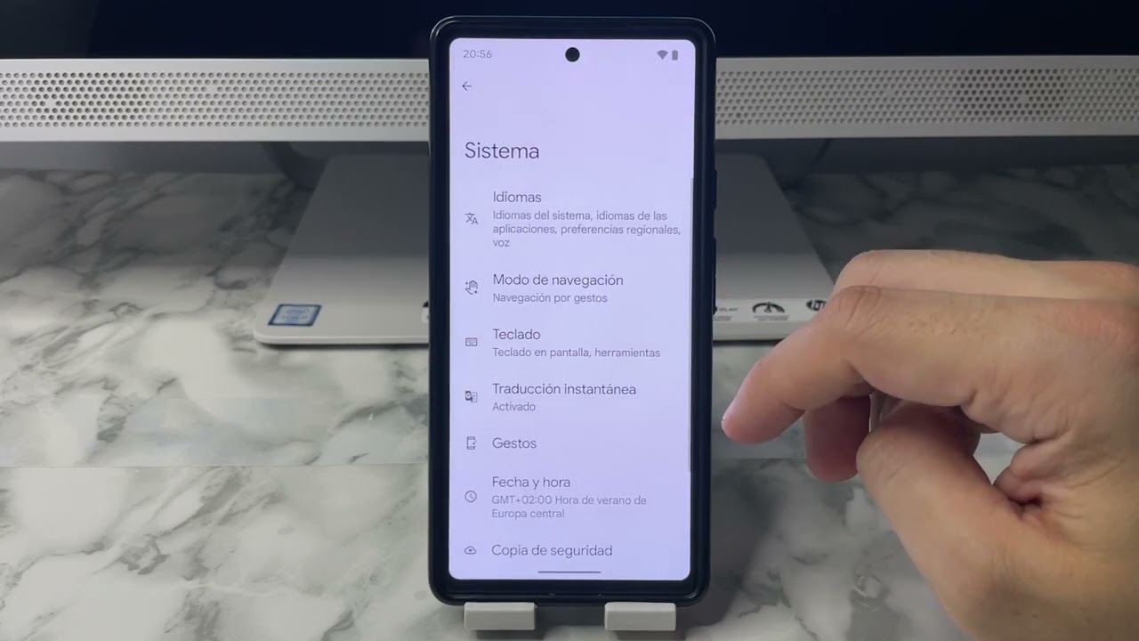 How to change language on Google Pixel 6a 🟢 - YouTube