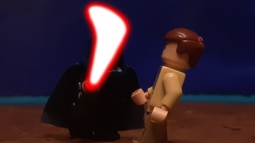 Lightsaber Animation Test | Lego Star Wars Stop Motion