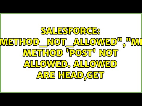 errorCode":"METHOD_NOT_ALLOWED","message":"HTTP Method 'POST' not allowed. Allowed are HEAD,GET