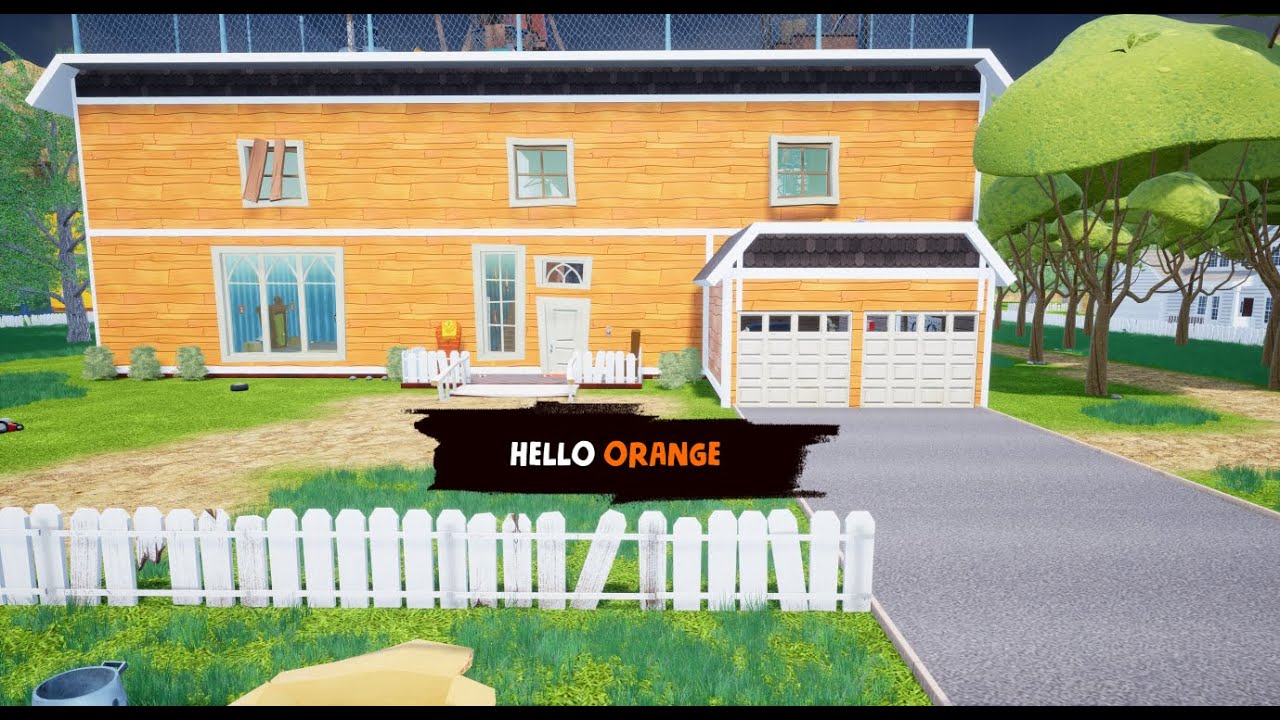 Hello Neighbor Developer Hello Orange: Hello Neighbor Mod (Full Developer Gameplay/Walkthrough ...