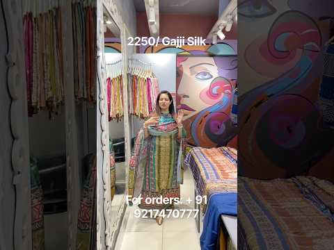 2250/ Gajji Silk 9217470777 #simranboutiquekhanna #newvideo #viral #ytshorts #yt #punjabi