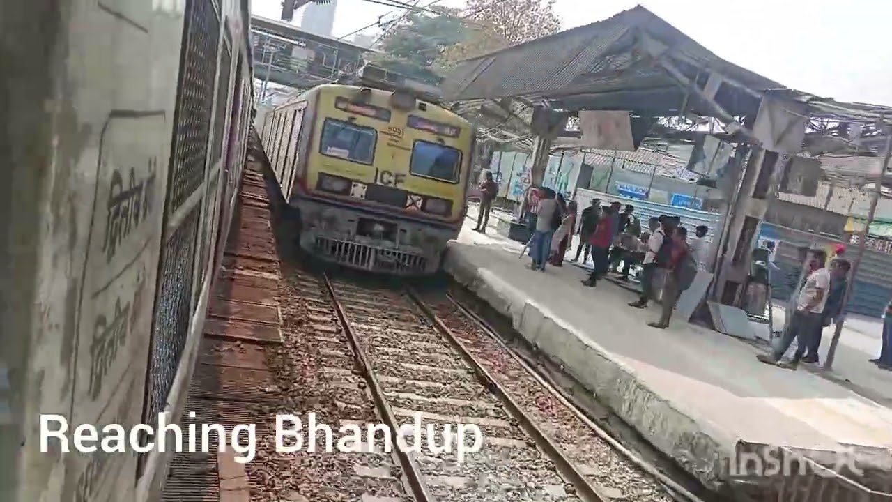 Thane to Kurla Local Train Journey | Central Railway Mumbai Local Ride Experince 🚆 l Indian railways