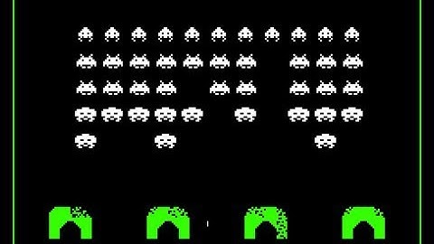 Como crear un Space invader con c++ y allegro,(Enemigos)