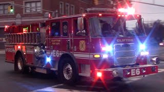 Clifton Fire Department Engine 6 Responding 10-16-20