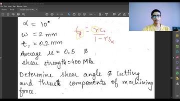 Tricky Question on Machining, Assumptions to Solve Numerical Example |Machining12|PT| Mechanical Eng
