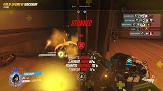 PHARAH ULT TEAM KILL! DEFENSE On HANAMURA!