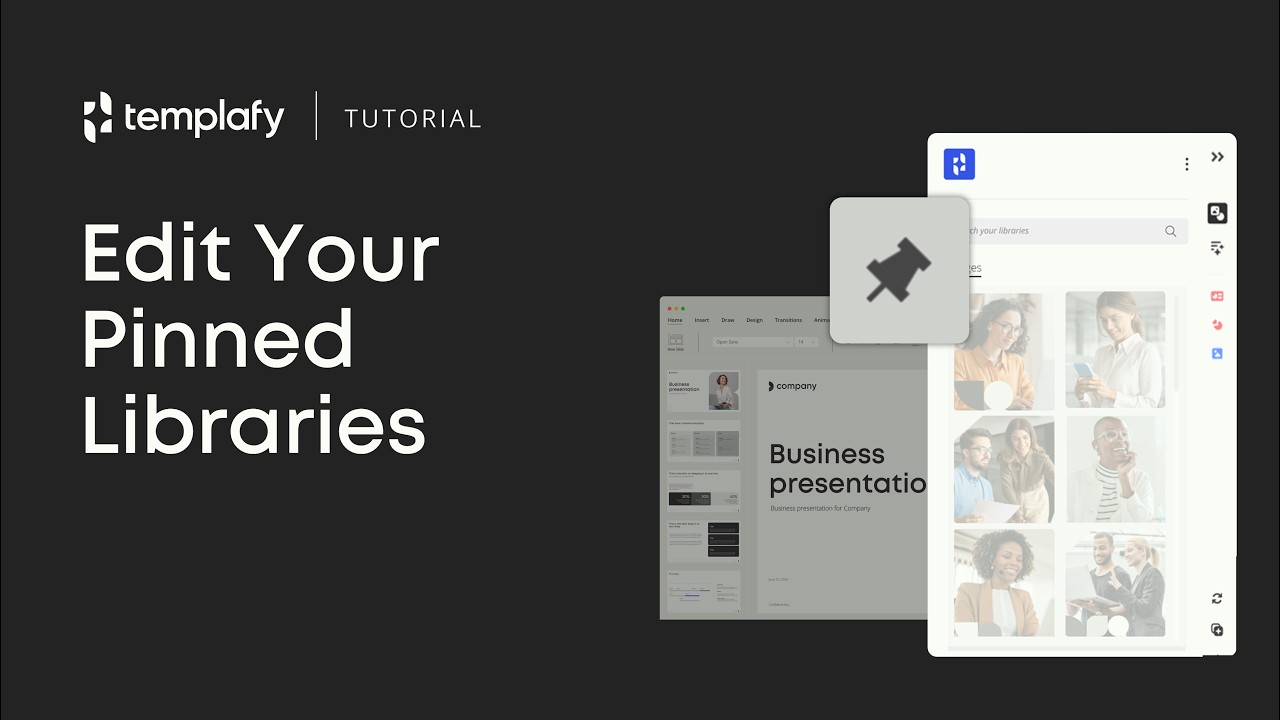 How to Edit Your Pinned Libraries in Templafy - YouTube