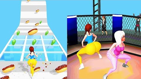 BUTT CLASH ALL LEVELS #4 GAMEPLAY WALKTHROUGH PART 2 ANDROID, IOS