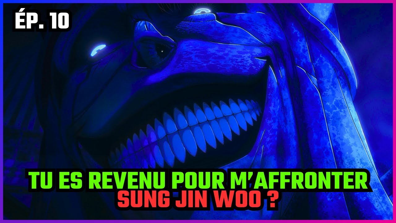 Solo Leveling Saison 3 - Ép 10: Jin-Woo de Retour au Repaire Maudit