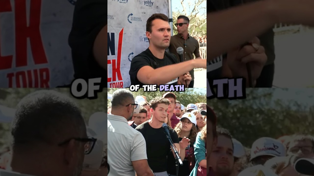 Charlie Kirk Debate # #charliekirk #bible #fyp thumbnail