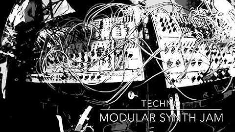 “TECHNO” eurorack modular synth jam.