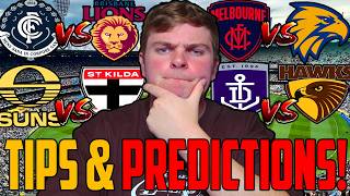 2026 AFL ROUND 9 TIPS &amp; PREDICTIONS!