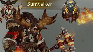 World Of Warcraft Midnight - Anshes Light - Sunwalker Theme Imagined