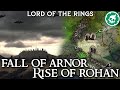 Fall of arnor and rise of rohan  middleearth lore documentary