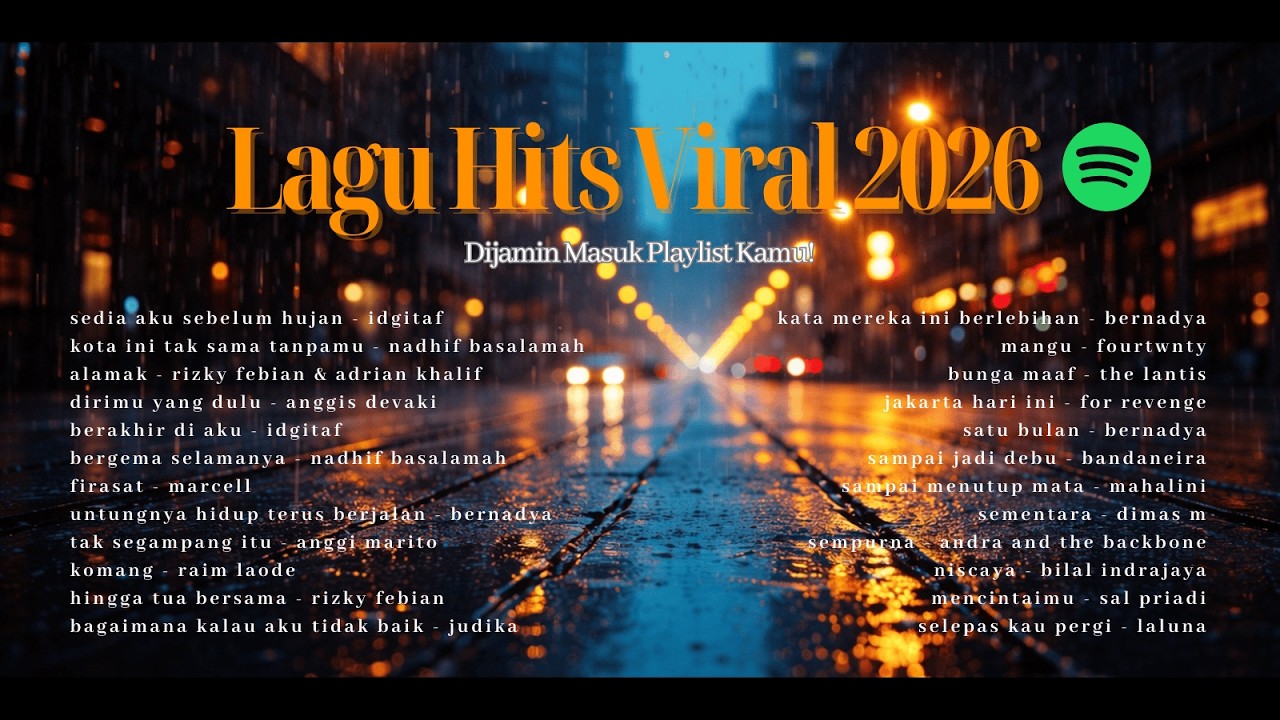 Musik Hits 2026 yang Lagi Viral Banget!