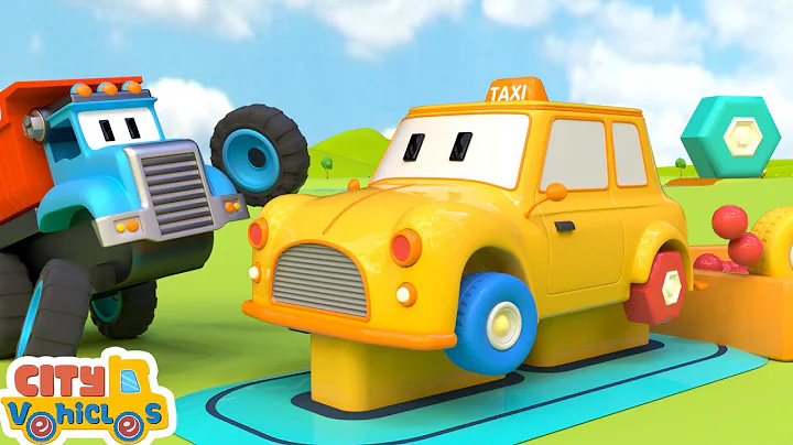 Construction Vehicles — excavator, bulldozer, dump truck, drill, paver, build tunnel.