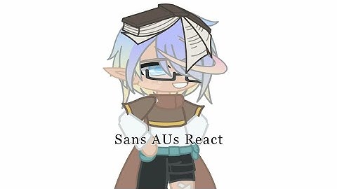 Sans AUs React To Ink (pt.5)[flash warning]