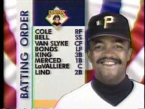 Pirates vs Braves (1992 NLCS Game 1) 