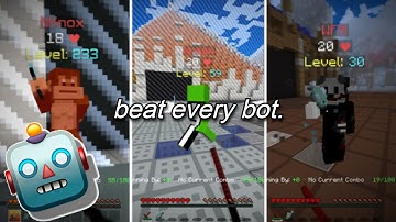 How to beat every Minecraft bot