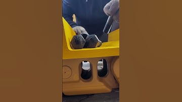 Mine chain rail assembly process- Good tools and machinery make work easy