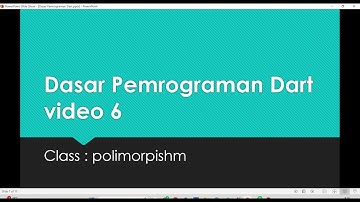 belajar dasar pemrograman dart  ke 6 #dart #dasarpemrograman #flutter : function & polimorpishm