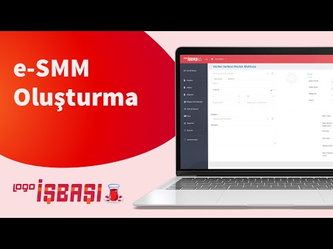 e-SMM Oluşturma