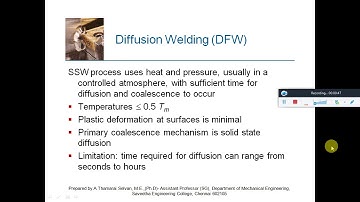 Diffusion Welding