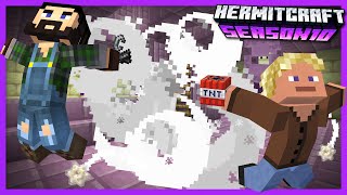 End Raiding with only TNT?!?  Hermitcraft S10 #10