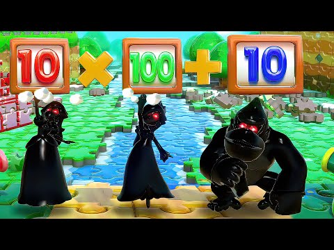 スーパーマリオパーティ】ミニゲームピーチVsロゼッタVsマリオVs